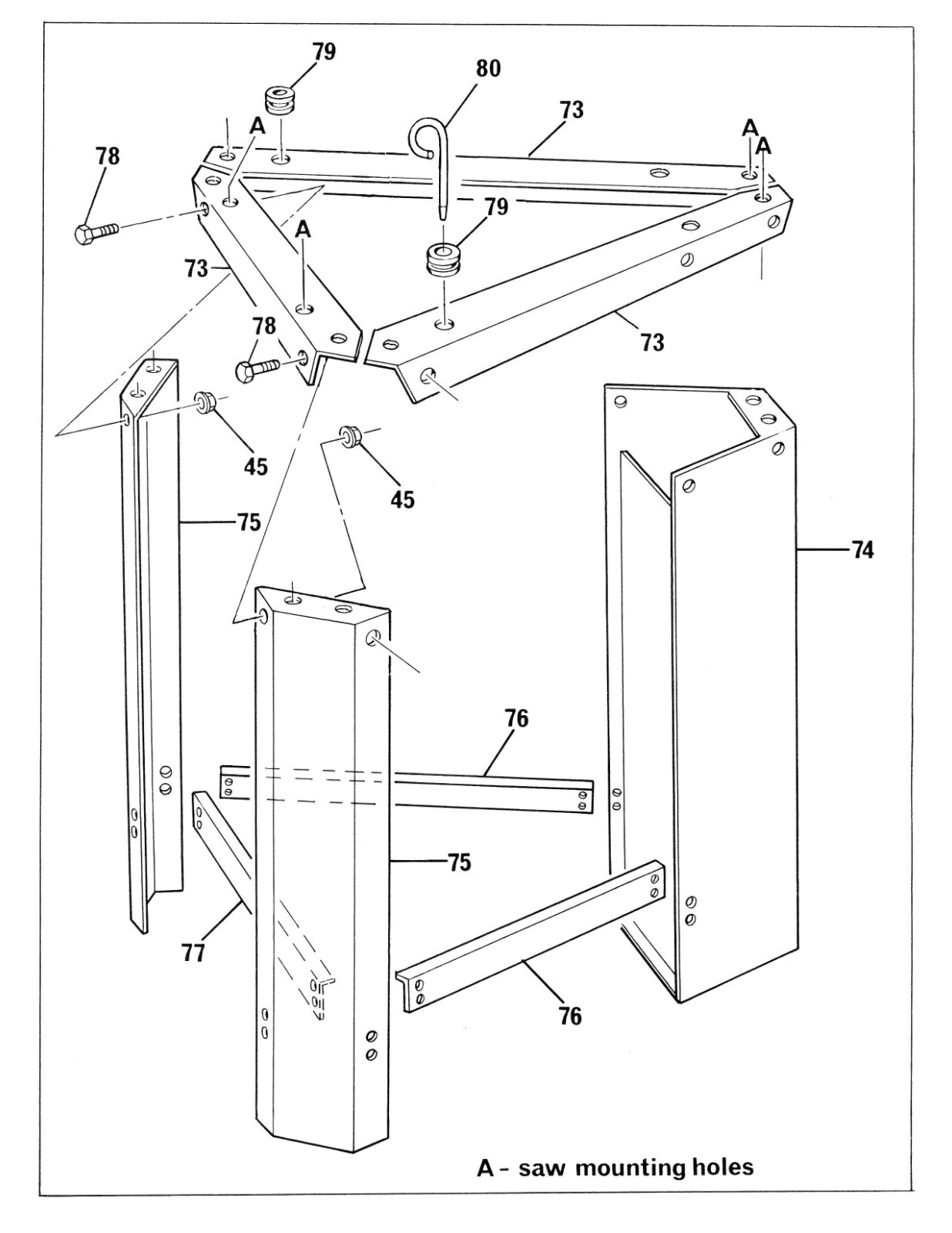 Saw Operator Instruction Maint Manual Fits Excalibur EX II Scroll 24” P16