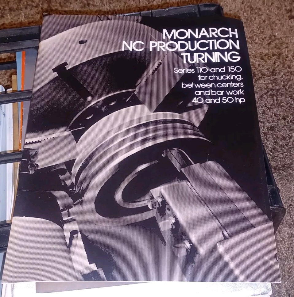 Monarch Machine Tool Co Catalog Bulletin VMC-75 MACHINING CENTER Automation VTG