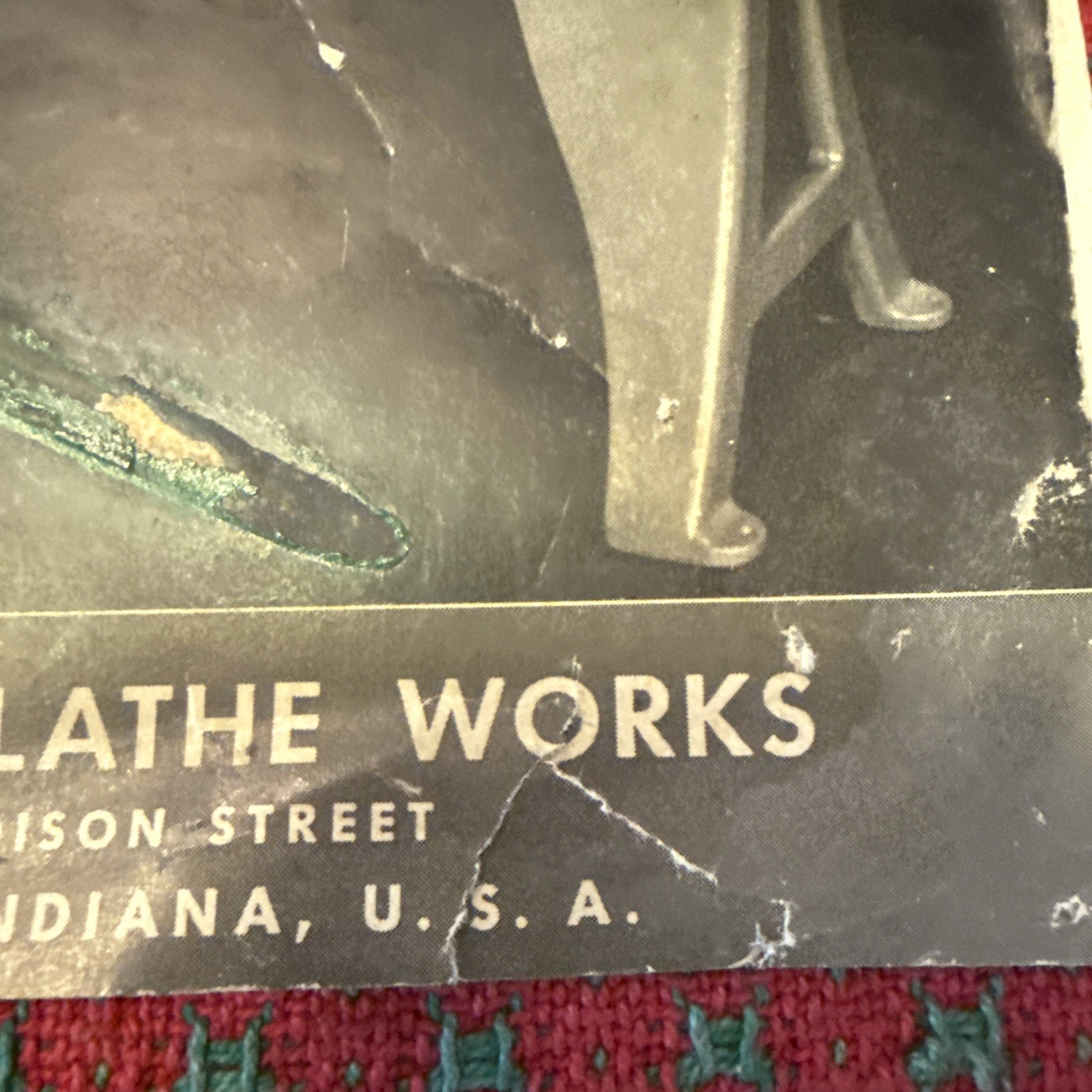 Lathe Manual 1946 South Bend No. H-2 – Oiling the Lathe USA 🇺🇸 Original
