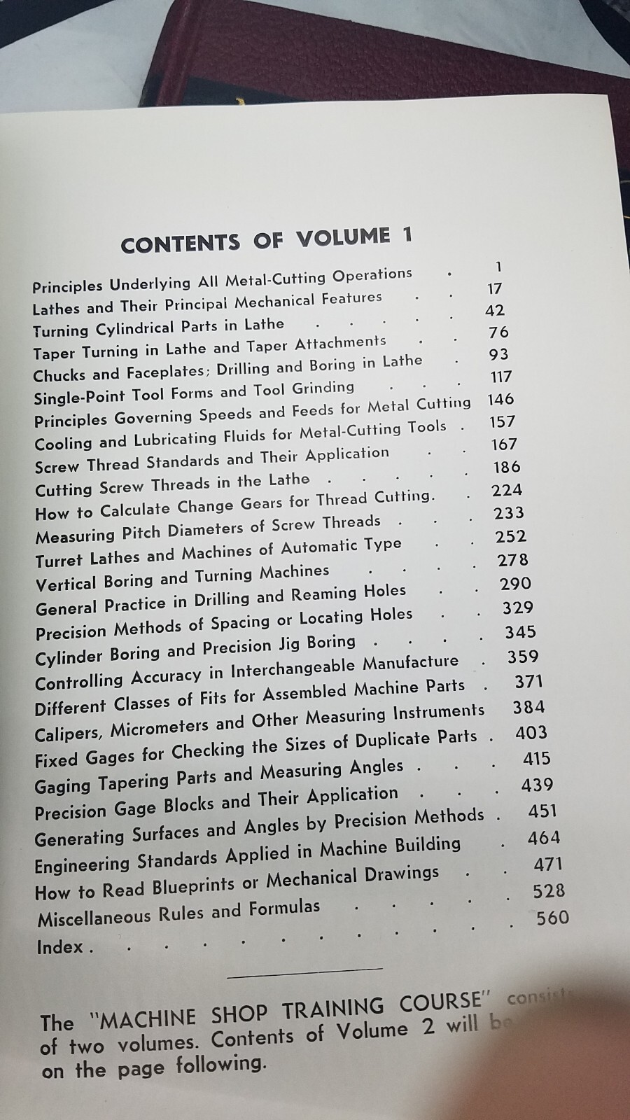 Machine Shop Training Course (Volume 1 & 2) by Franklin D. Jones, 4th Edition
