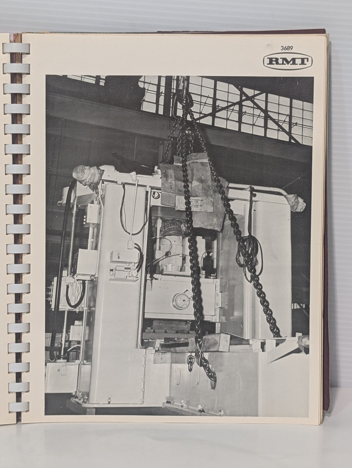 RMT Rockford Machine Tool Co CMD Adjustable Rail Milling Machines Service Manual