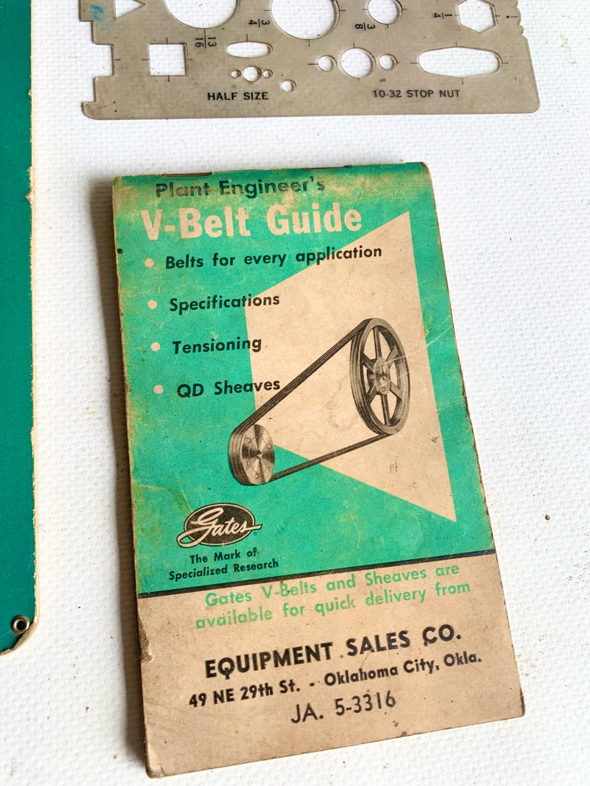Vintage Machinist Reference Lot Calculators Slide Rules Gage Book Tool Guides