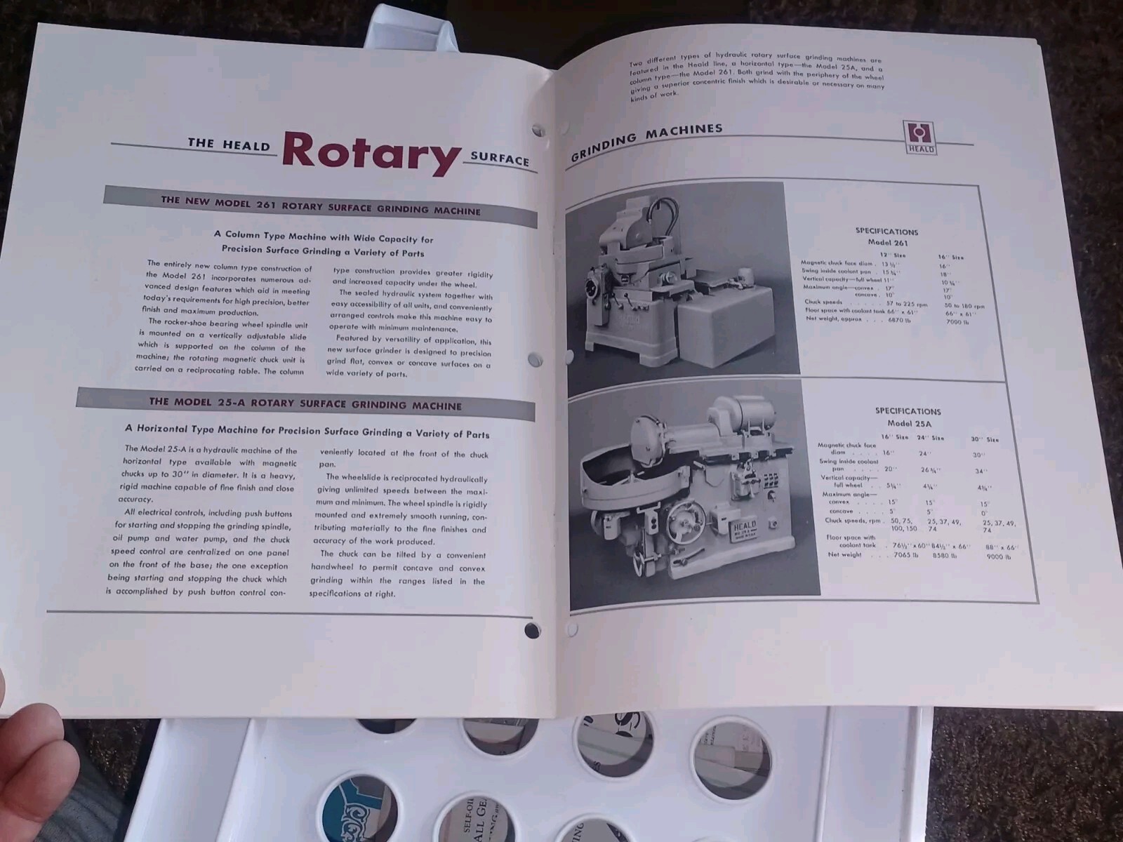 HEALD COMPANY Catalog 3 NEW MODELS BORE MATIC PRECISION FINISHING MACHINES TOOLS
