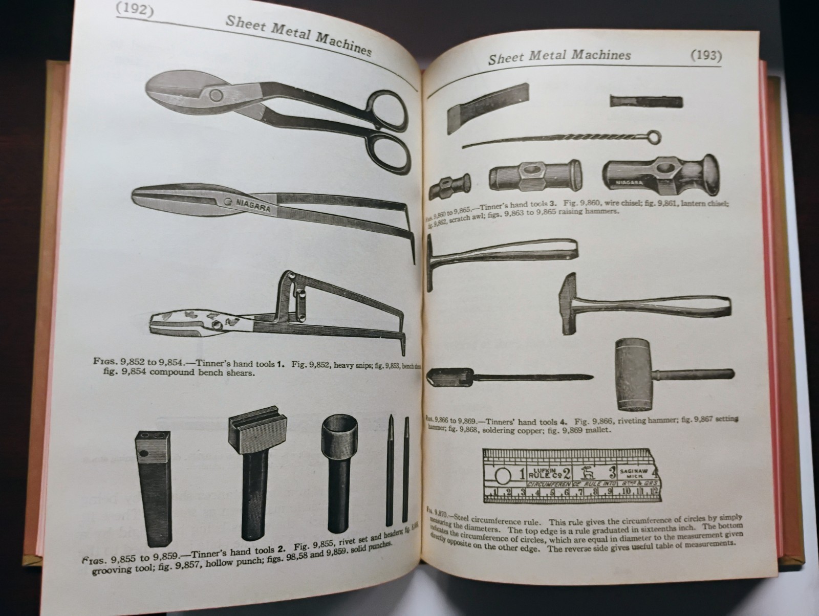 Vintage Hardback Audels Sheet Metal Workers Handy Book Reprint 1942 1952 VGC