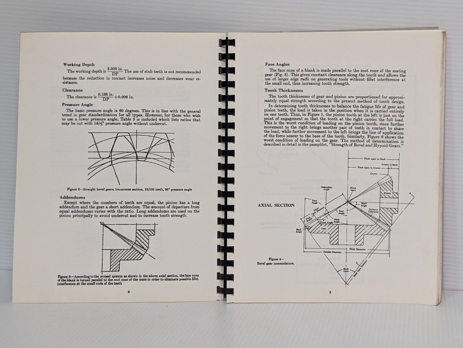 Gleason Tables for 20 Degree Straight Bevel Gear System, Revised 1978