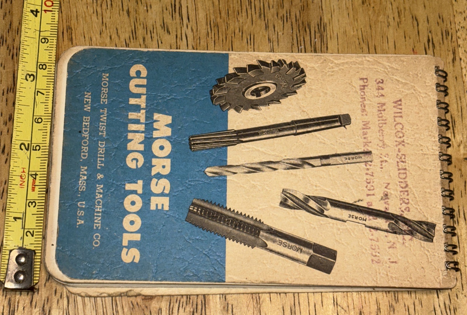 Vintage Morse Machinist’s Practical Guide Twist Drill & Machine Co 1961 Booklet