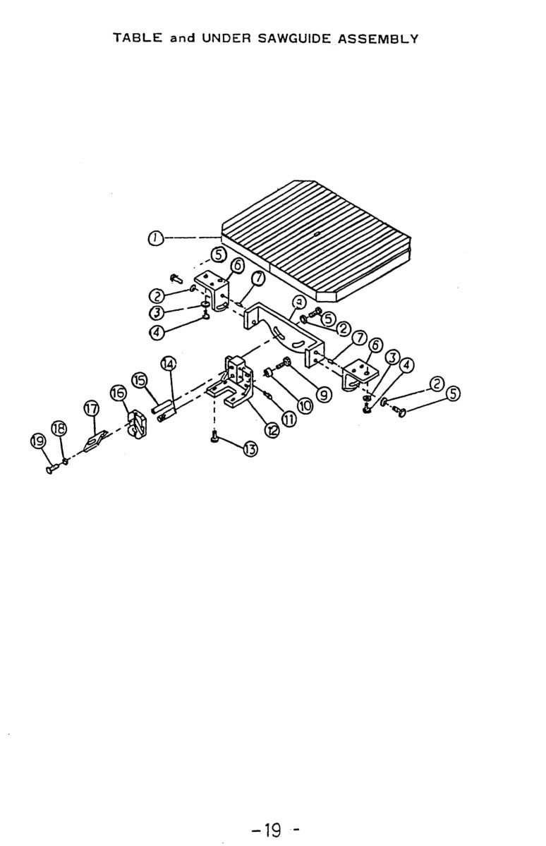 Enco 17″ 135-1551 Vertical Metal Band Saw Instruction Service Parts Manual 1697