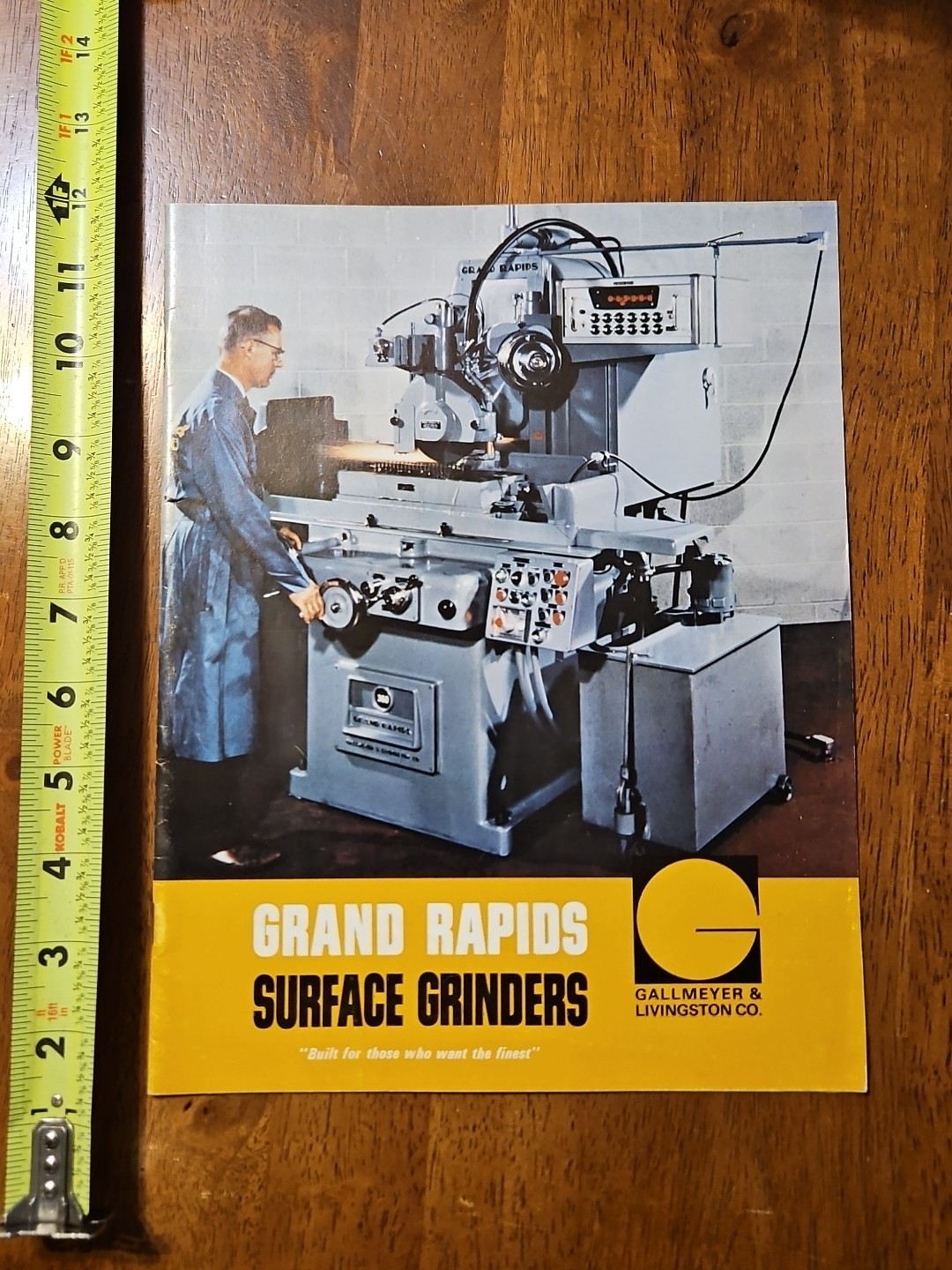GRAND RAPIDS SURFACE GRINDERS MACHINE CATALOG GALLMEYER LIVINGSTON #2