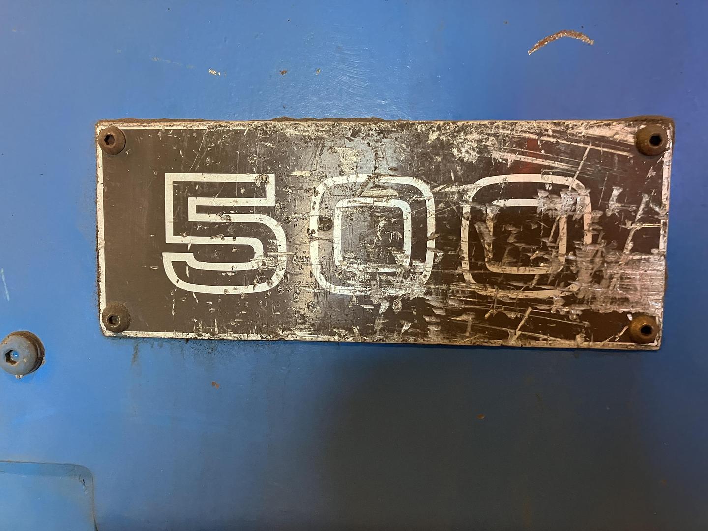 1/2″ x 12ft Cincinnati Hydraulic Shear STOCK #4210
