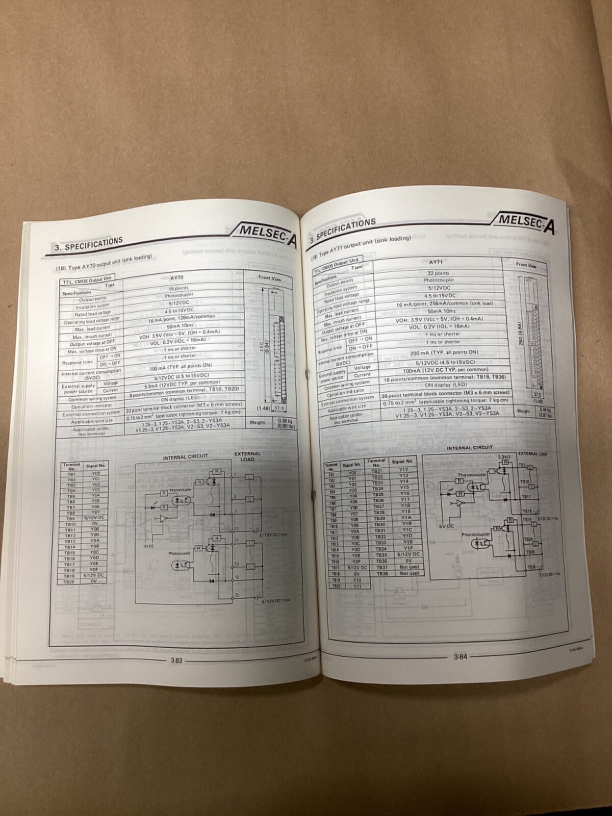 Mitsubishi Melsec-A Programmable Controller USERS MANUAL(A1E,A2E,A3E) #134G24PR7
