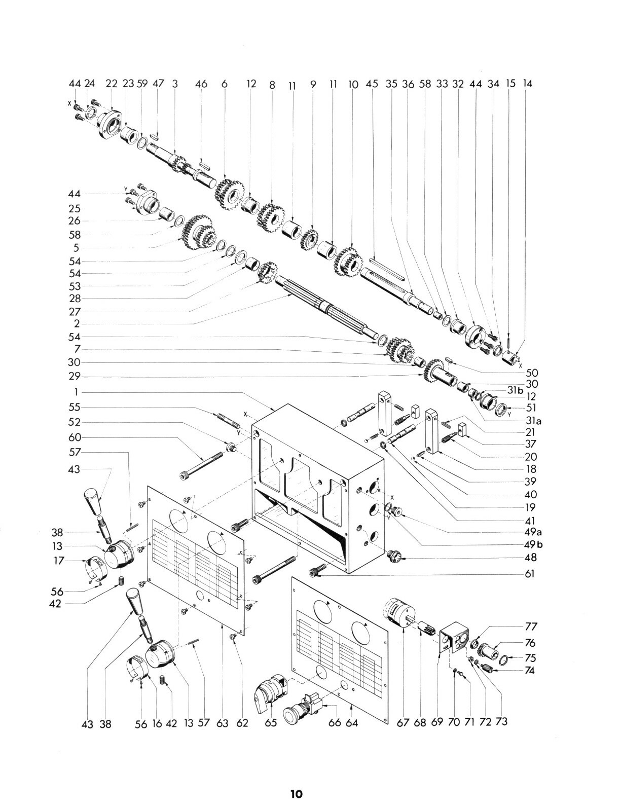 Emco Maximat V13 Lathe Parts Manual #1523