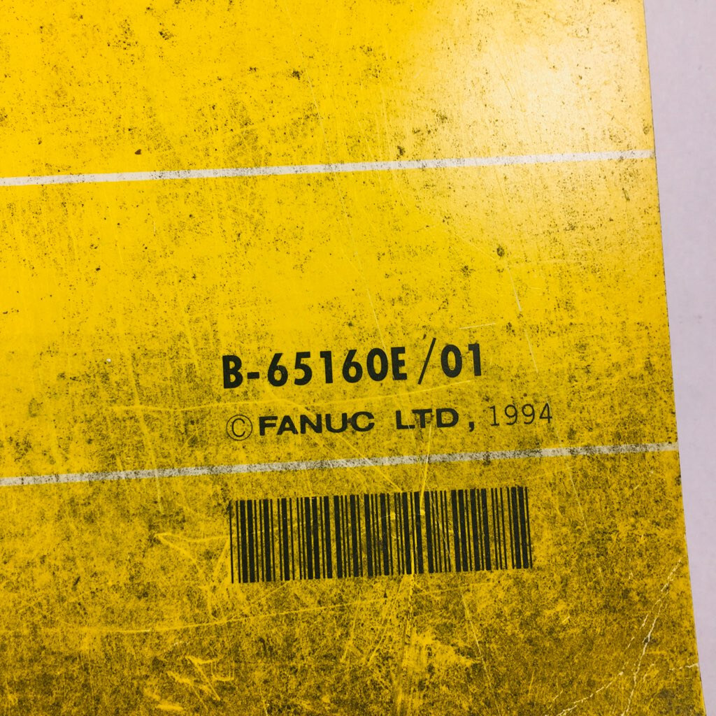 Fanuc AC Spindle Motor a series Parameter manual B-65160E/01 COMPLETE