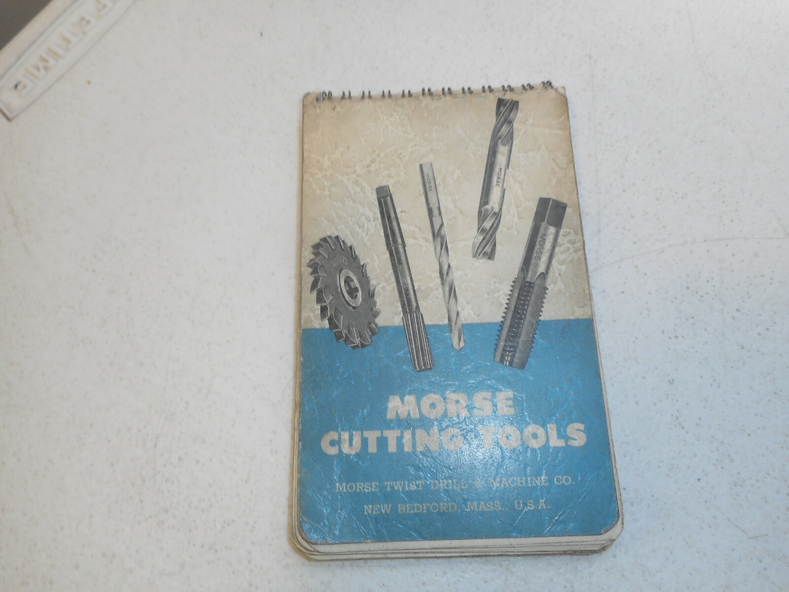 Vintage 1957 Machinist’s Practical Guide Morse Twist Drill New Bedford