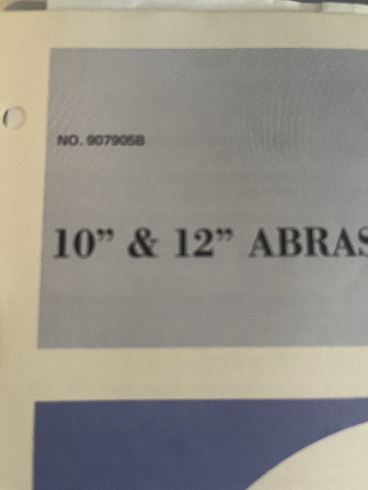 Wilton 10″ & 12″ Abrasive CutOff Saws Operator’s Manual/RepairParts List-2 BKLts