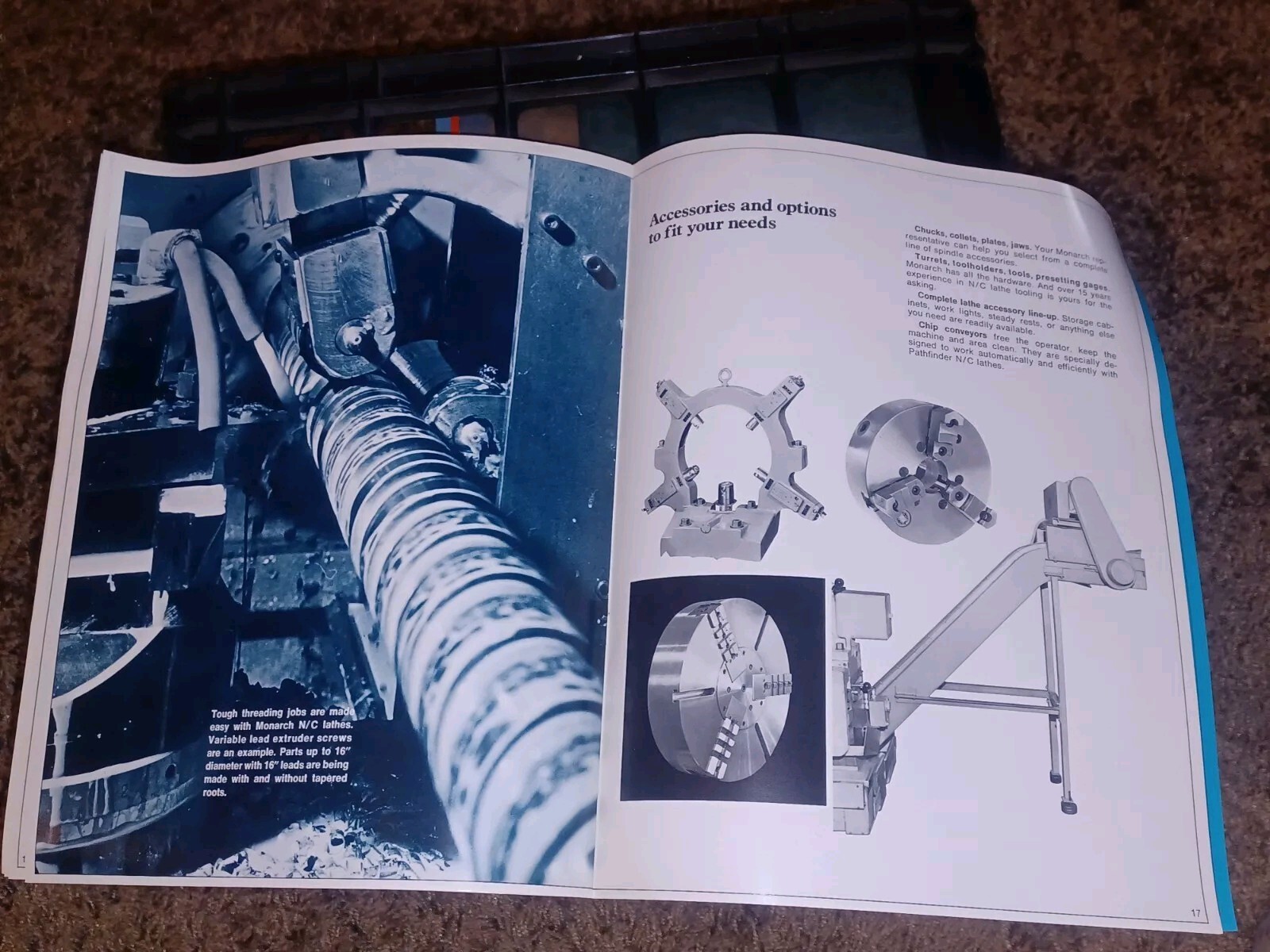 Monarch Machine Tool Catalog Bulletin N/C PATHFINDER LATHE MODELS 20 25 32 40