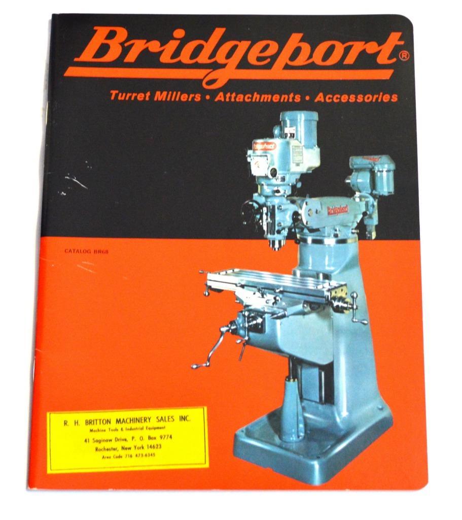 BRIDGEPORT BR68 TURRET MILLER BROCHURE