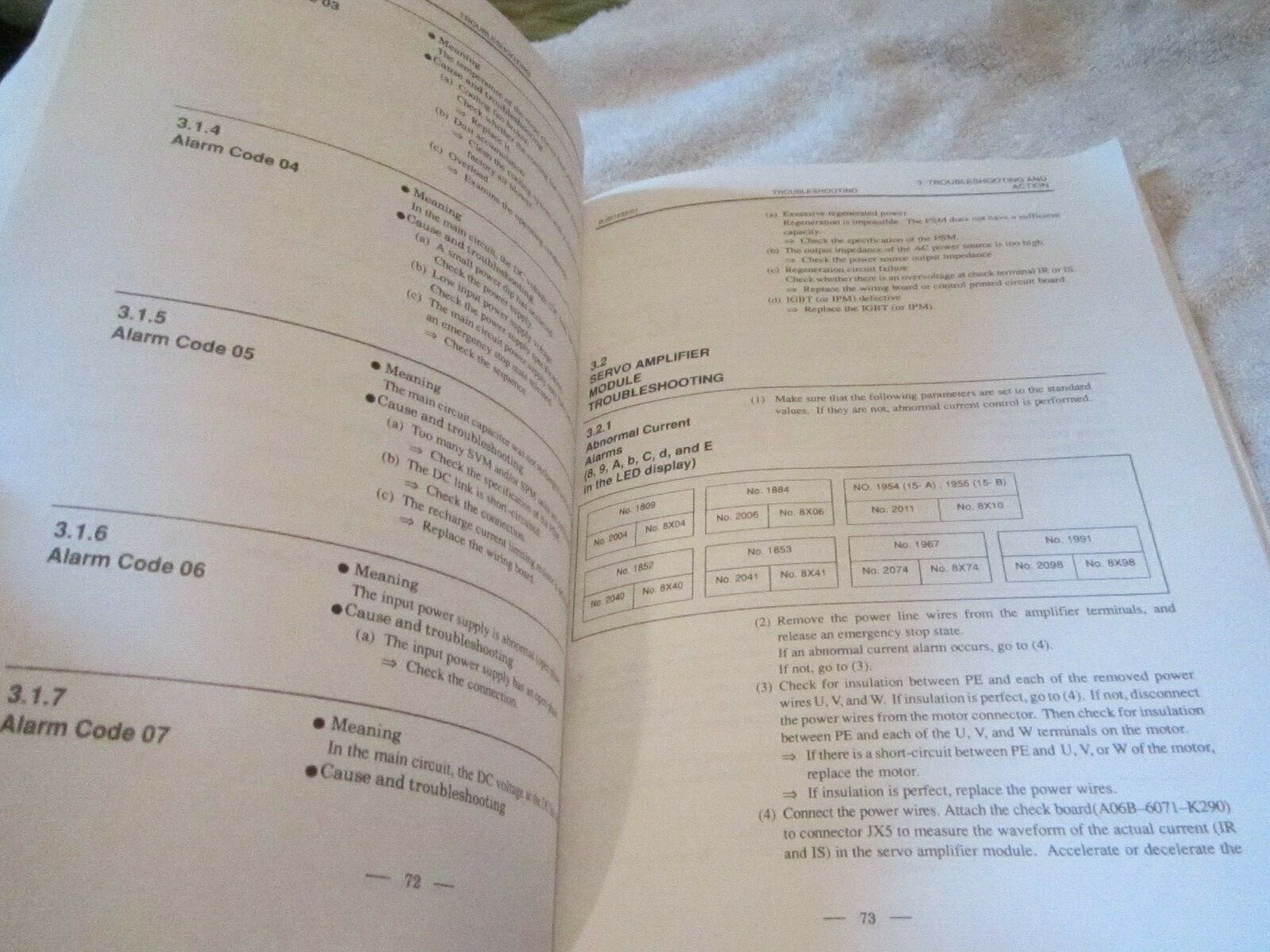 GE Fanuc Computer Automation ol series control motor Maintenance MANUAL Book