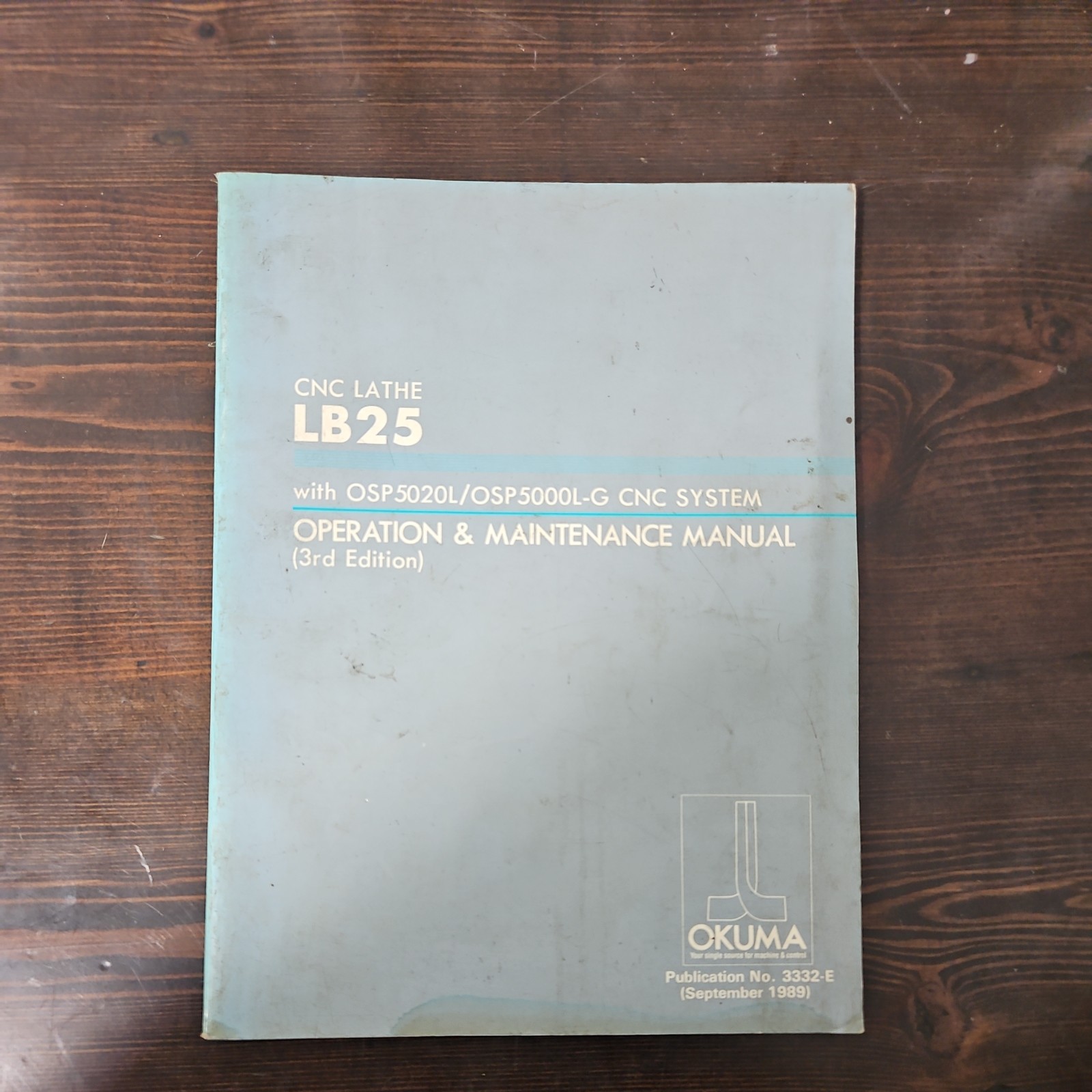 Okuma LB25 CNC Operation & Maintenance Manual – OSP5020L/OSP5000L-G – M203