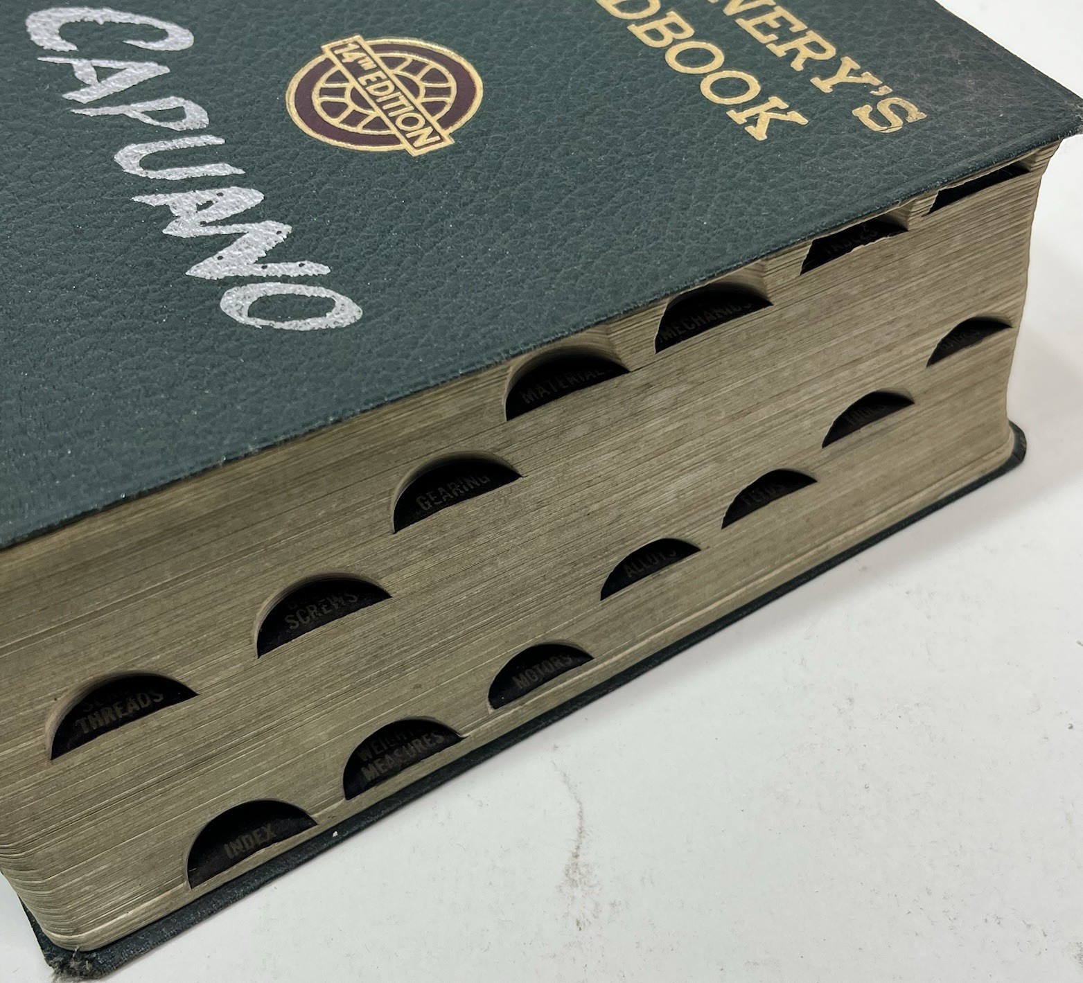 Machinerys Handbook 14th Edition The Industrial Press 1950 Machinist Book Tabbed