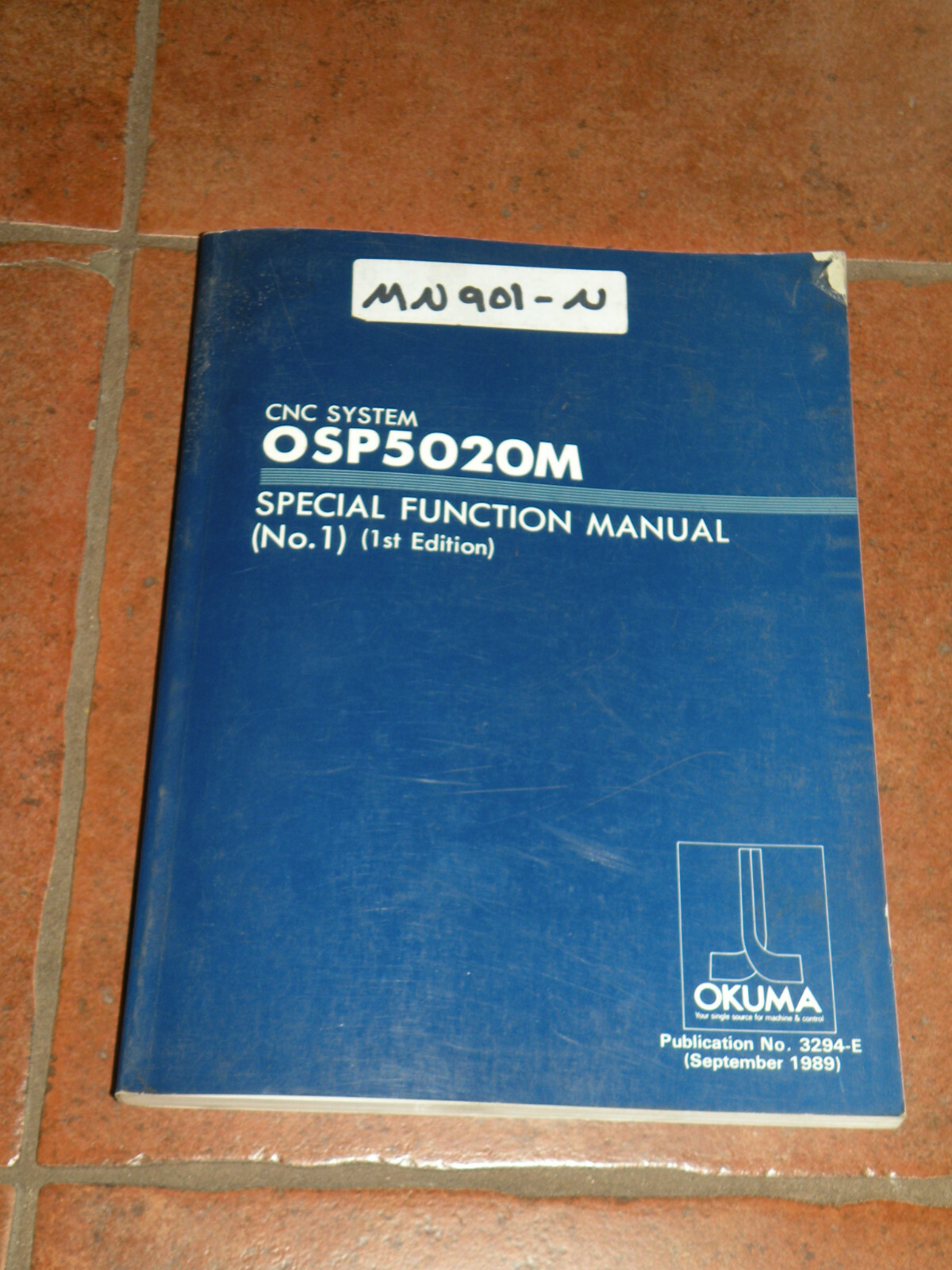 Okuma 3294-E Special Functions Manual No 1 1st Edition OSP 5020M