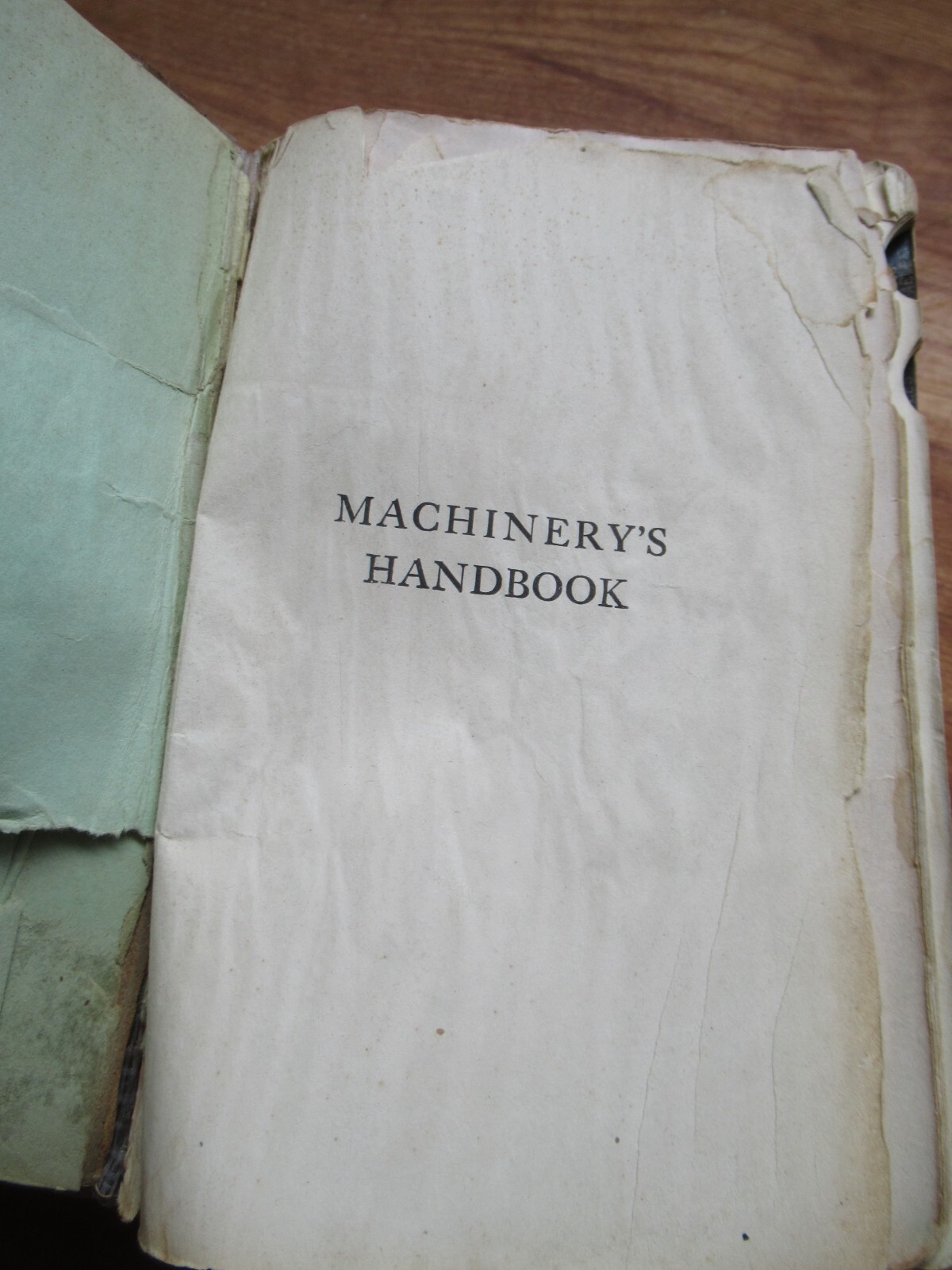 Machinery’s Handbook 13th Edition Vintage Machine Shop Reference Book – 1946