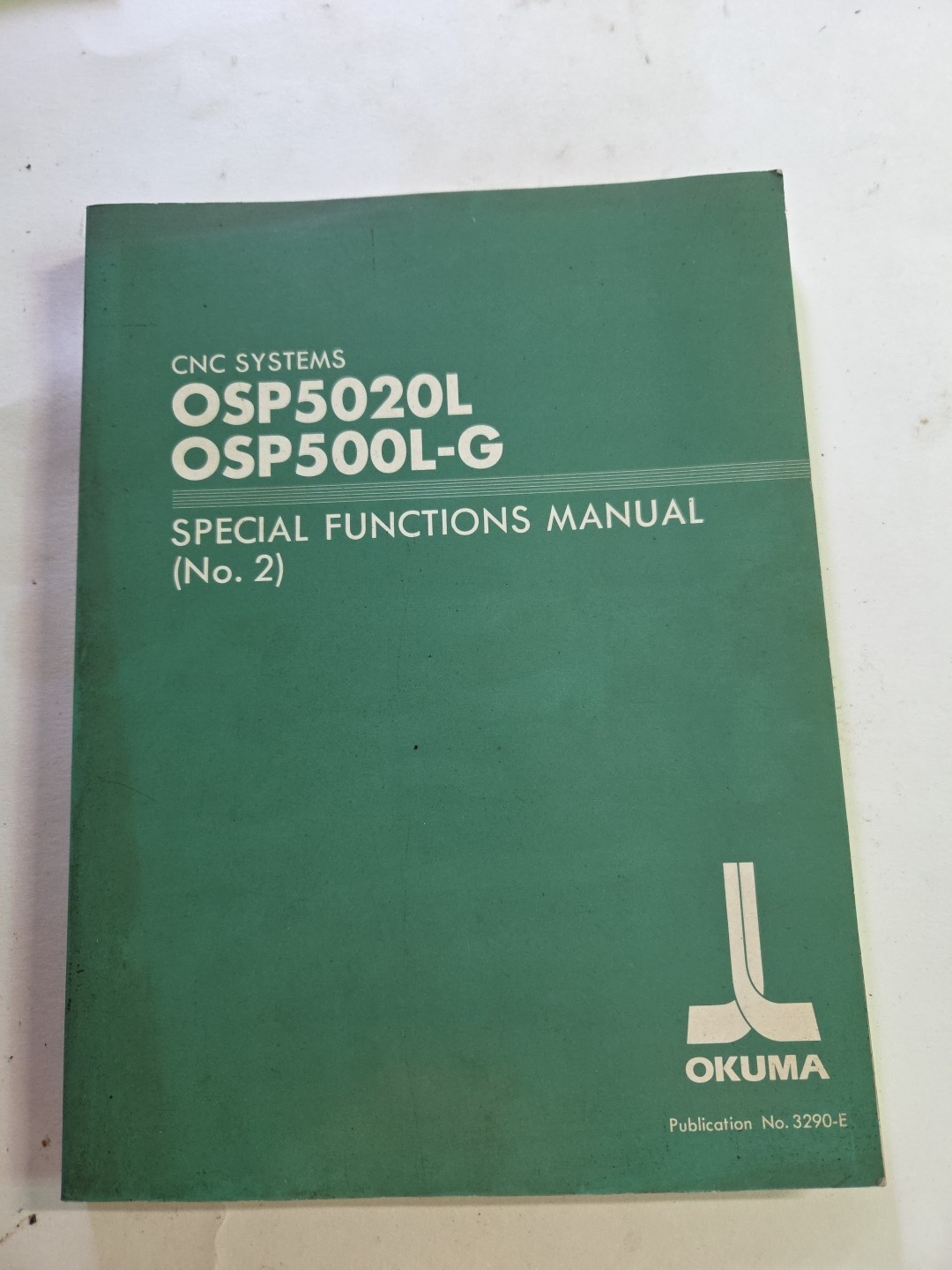 Okuma OSP5020L OSP500L-G Special Functions Manual No. 2, 8th Edition