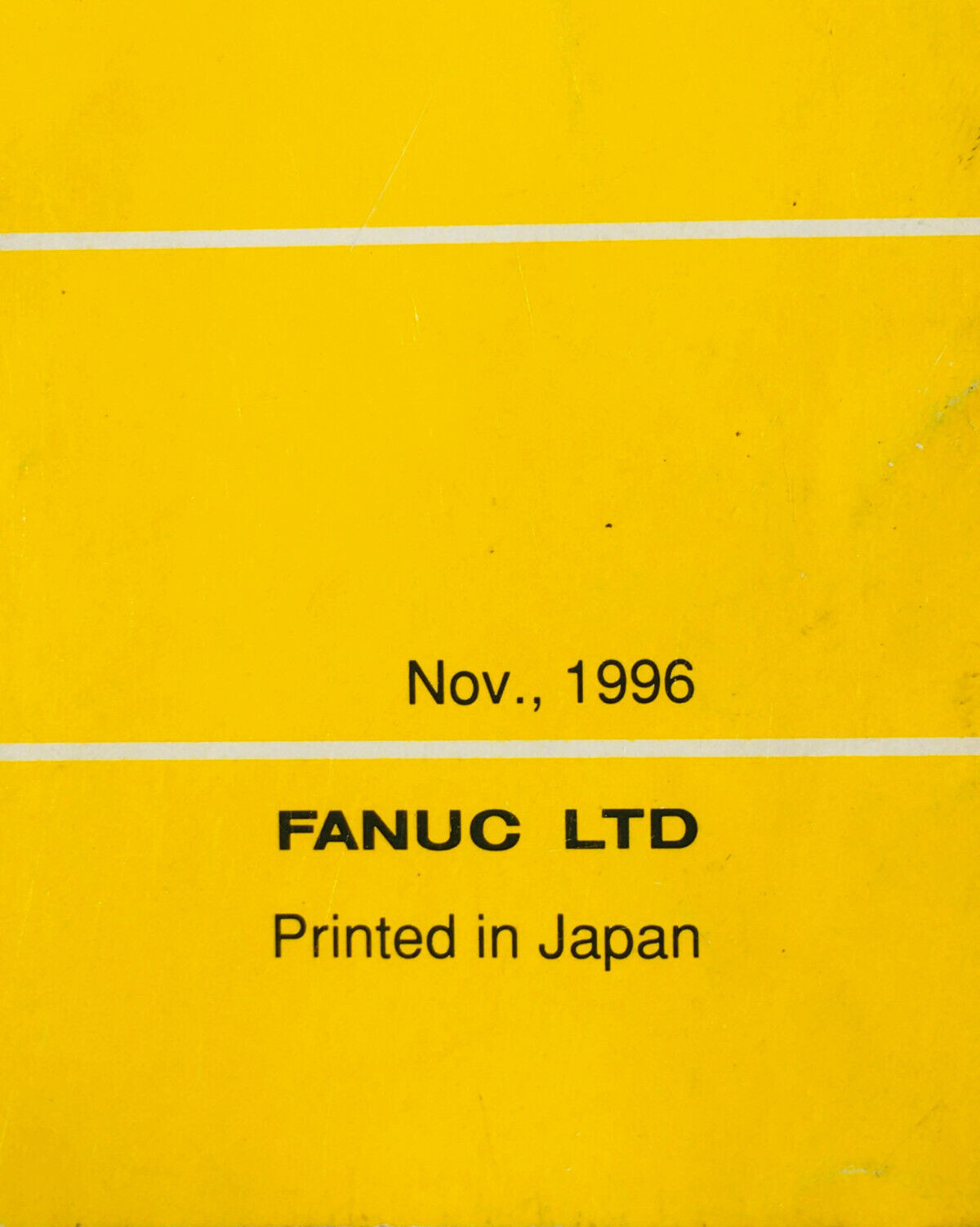 Fanuc Maintenance Manual Servo Motor B Series B-65235EN/01 1996