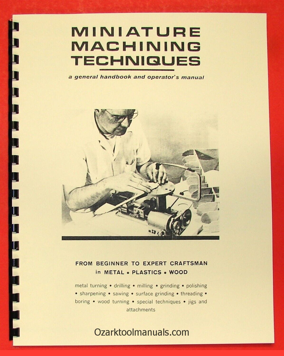UNIMAT DB200 Miniature Machine Handbook & Techniques Operator’s Manual 0728