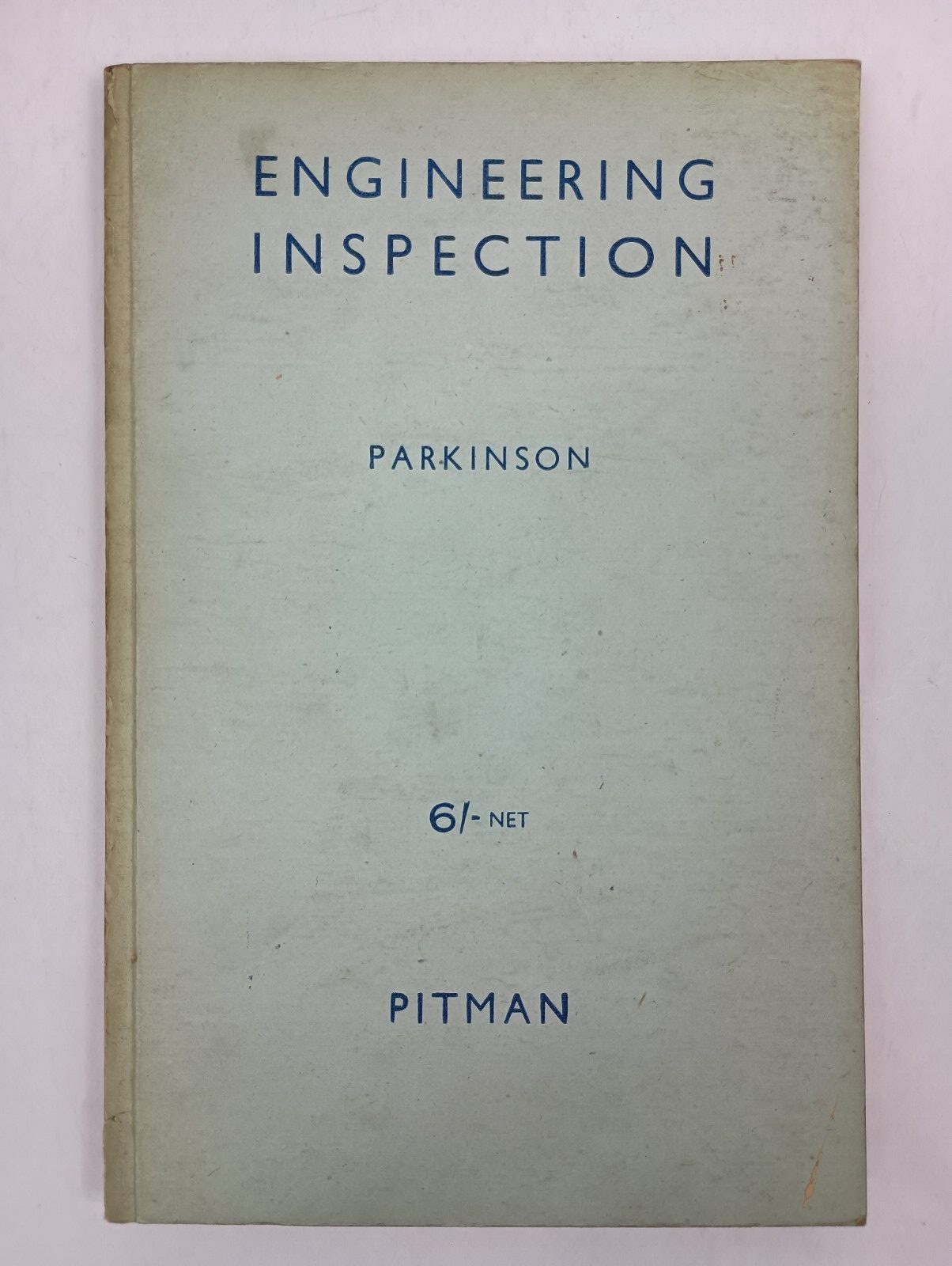 1943 Engineering Inspection by AC Parkinson -Vintage Machinist Tools Gages Guide