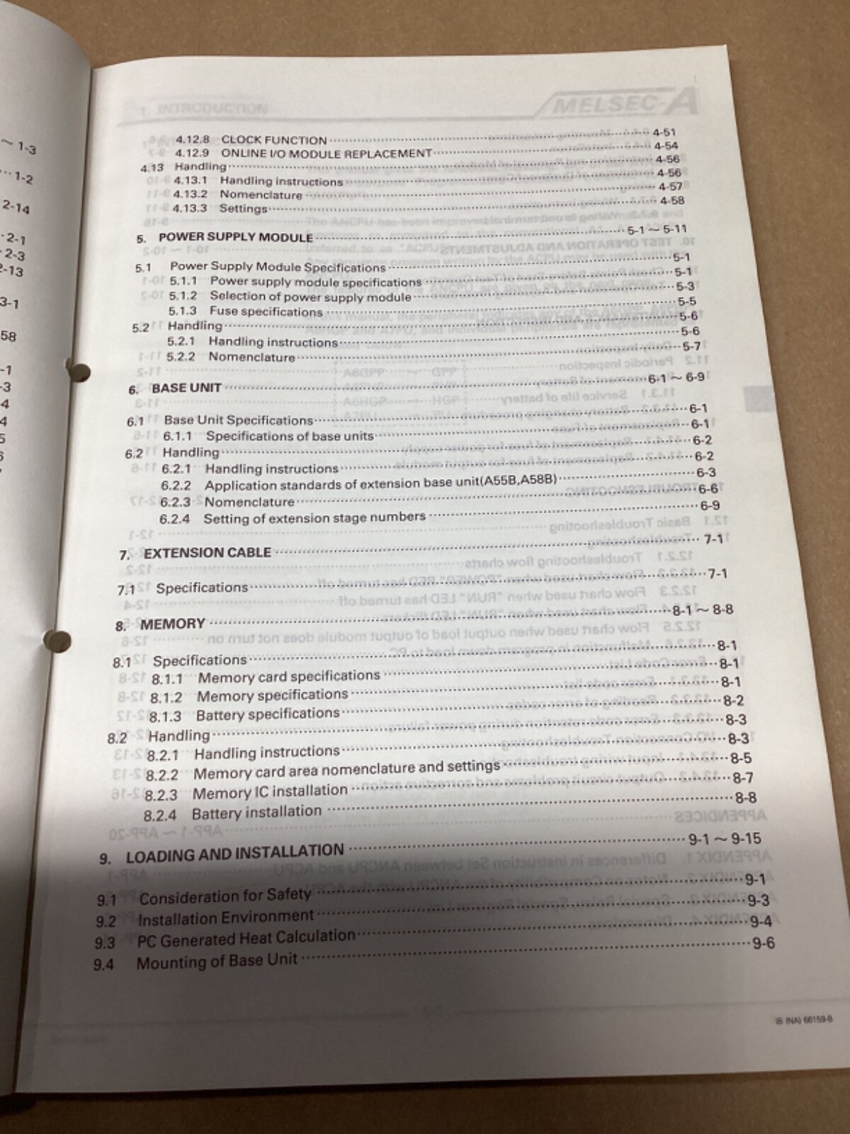 Mitsubishi Melsec-A A1NCPU Programmable Controller User’s Manual #115L81