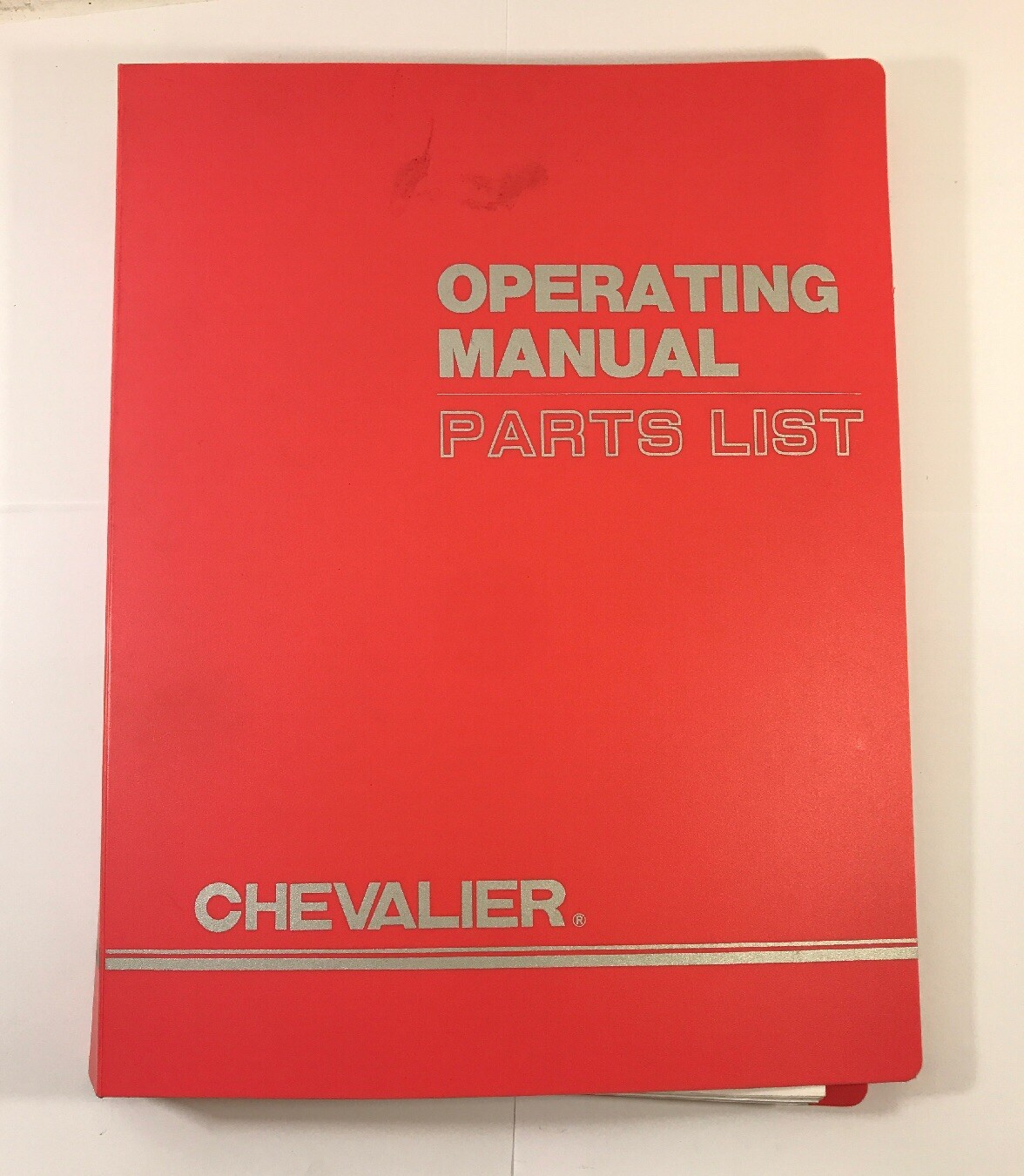 Chevalier Operating Manual 20ADII