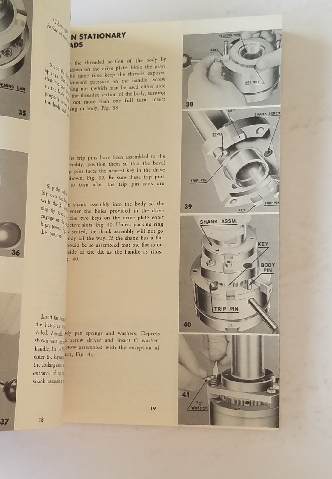 Jones & Lamson Radial Die Head Operator’s Manual. 1953