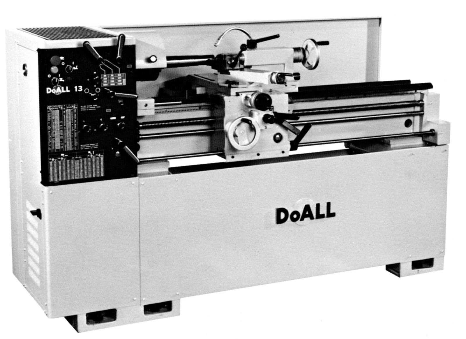 DoALL-ROMI 13 inch Metal Lathe Owners Operators Service Parts Manual LD1340 0278