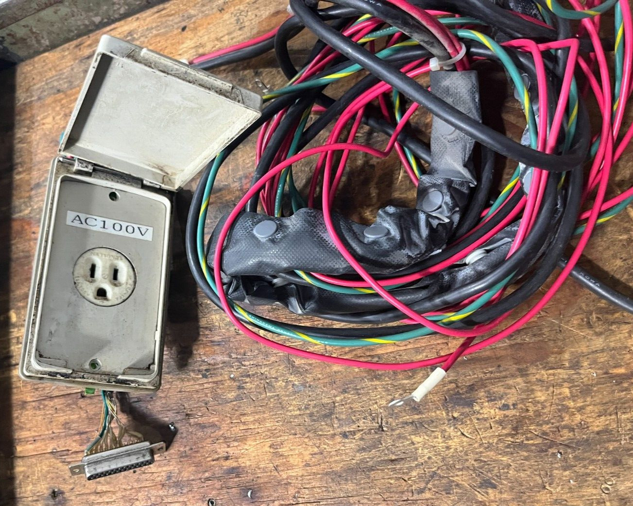 AC100V power connection machine Mitsui Seiki Horizontal (Item 31T)