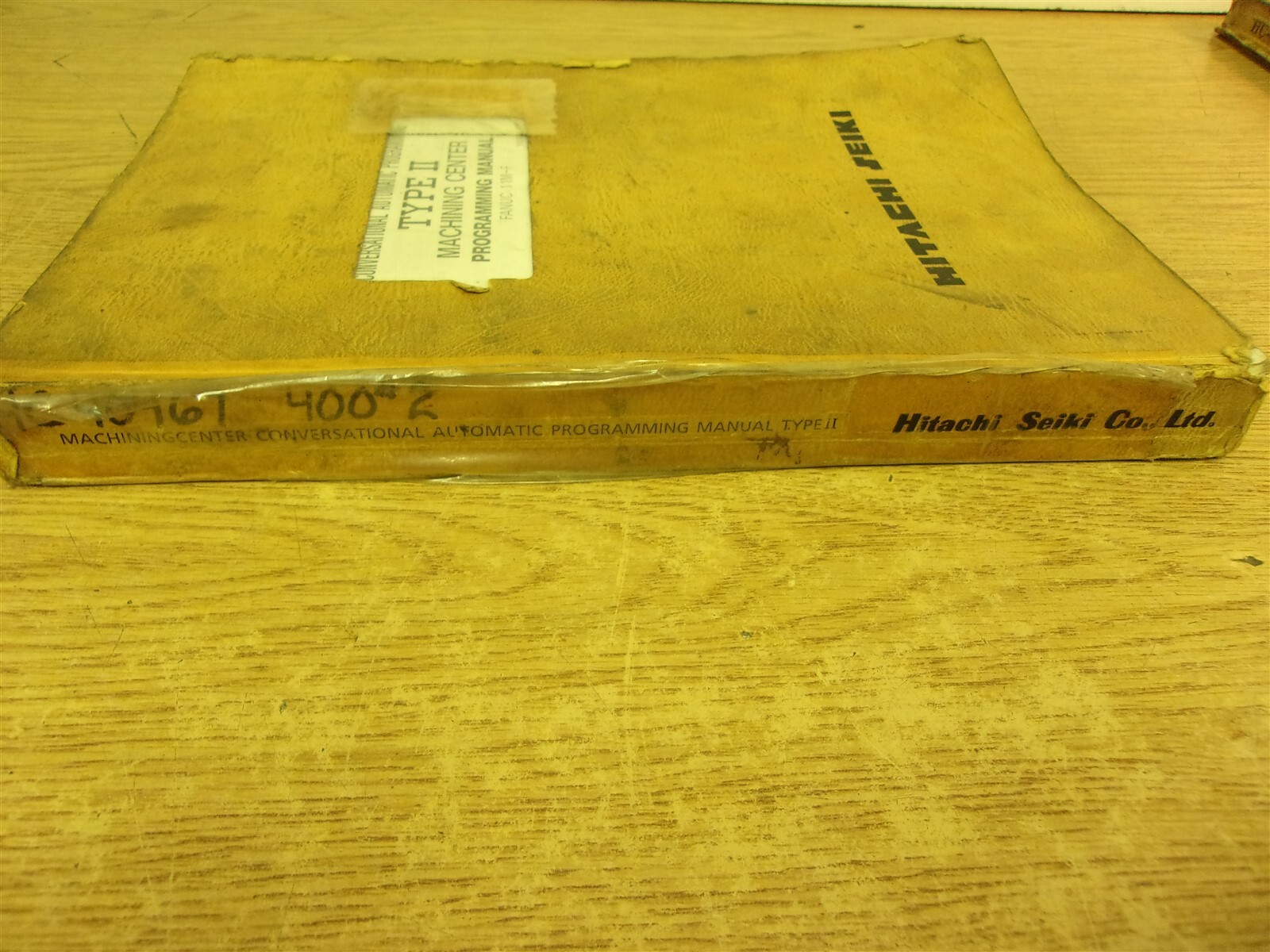 Hitachi Seiki Conversational Automatic Programing Manual Type II Fanuc 11M-F