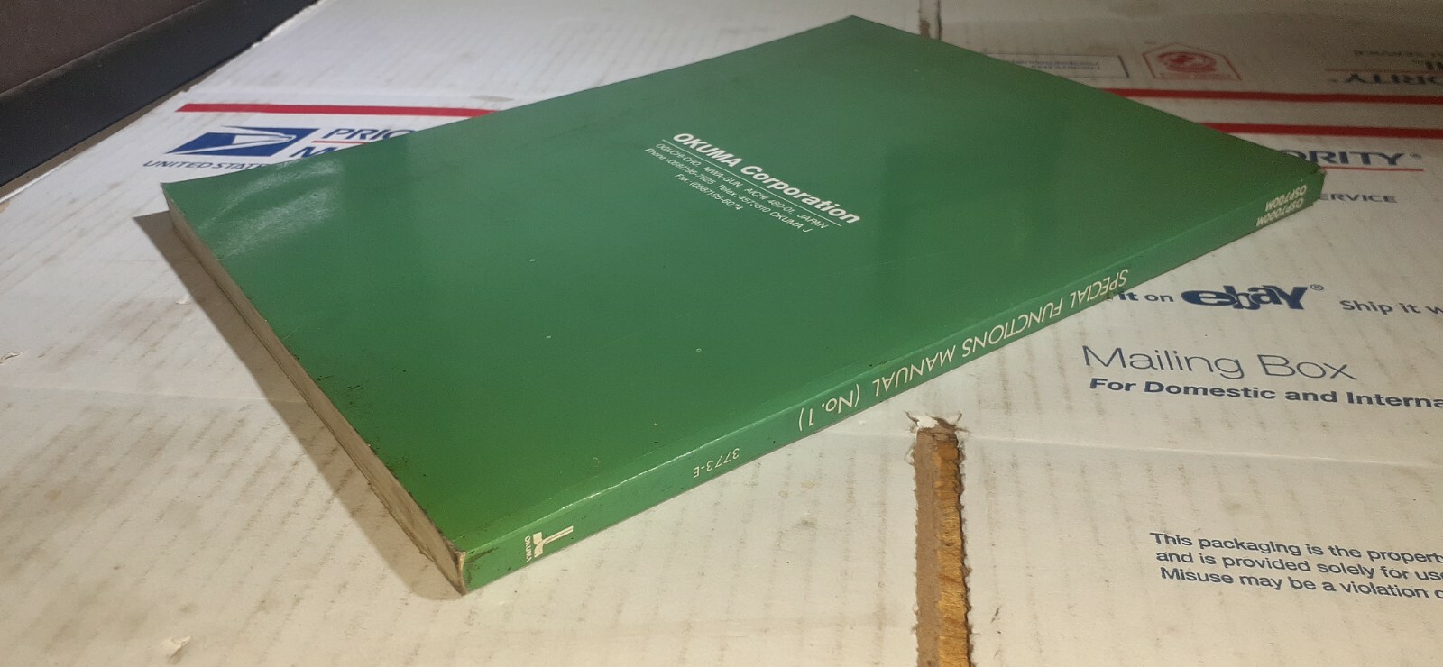 OKUMA OSP7000M OSP700M SPECIAL FUNCTIONS MANUAL (No. 1) 3773-E FastShipping