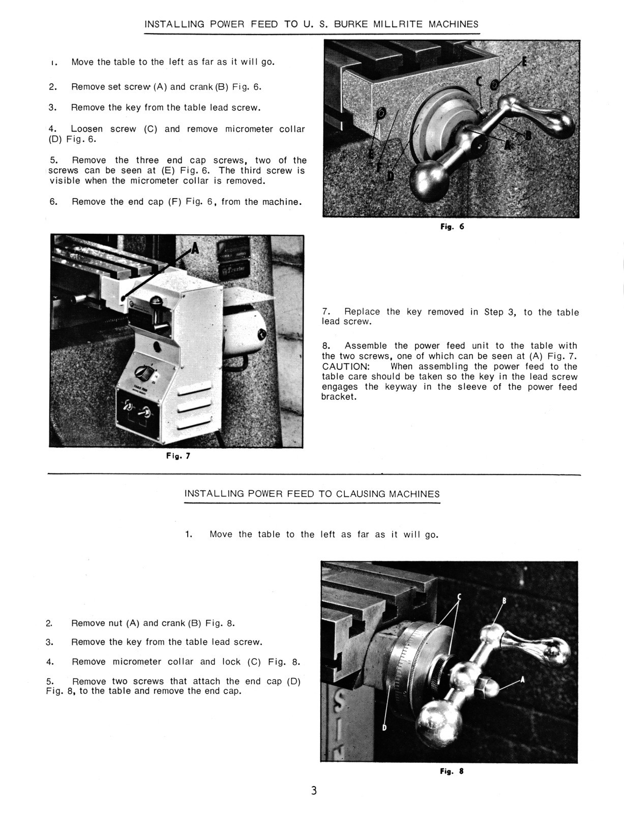 Rockwell Horizontal Milling Machine 21-120 Operator and Parts Manual #1887
