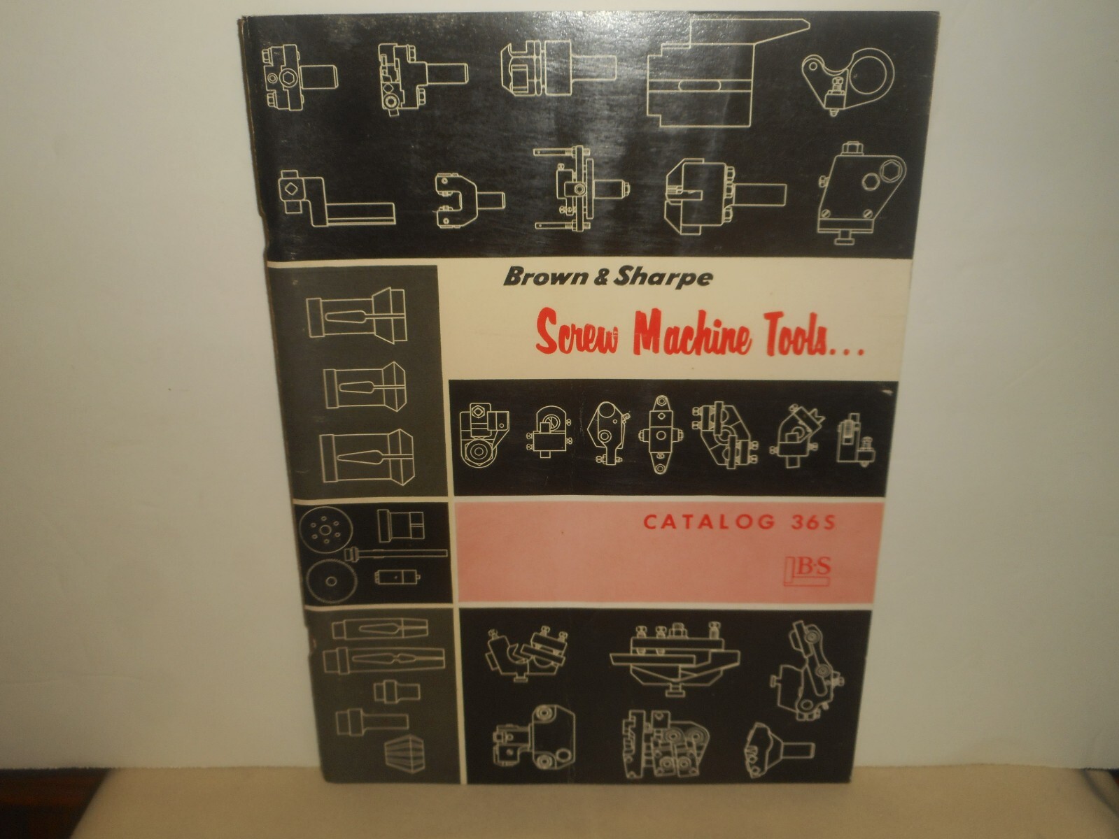 BROWN & SHARPE Catalog 36S Screw Machine Tools Collets & Feeding Fingers 1957