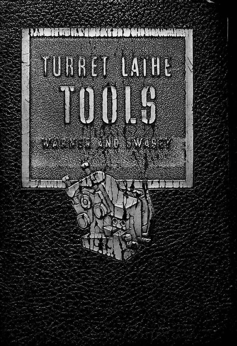 Operator Manual Fits Warner & Swasey Turret Lathe Tools 1942 SW24