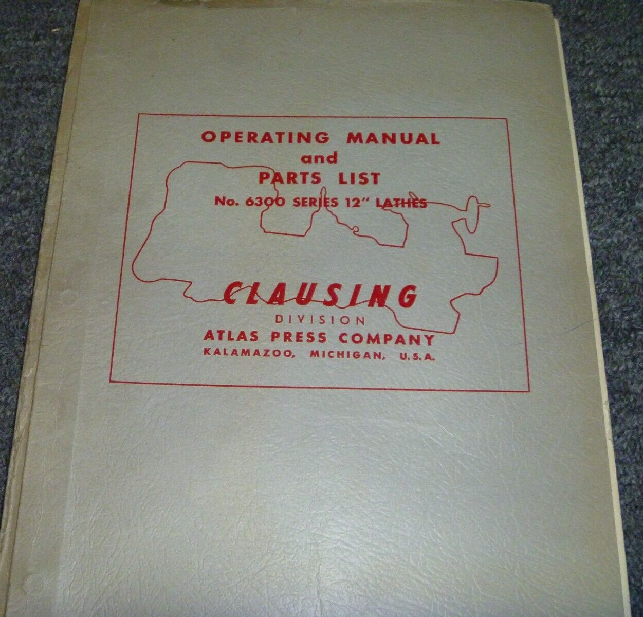 Clausing Colchester 13″ x 36″ Geared Head Lathe Parts Catalog & Operator Manual