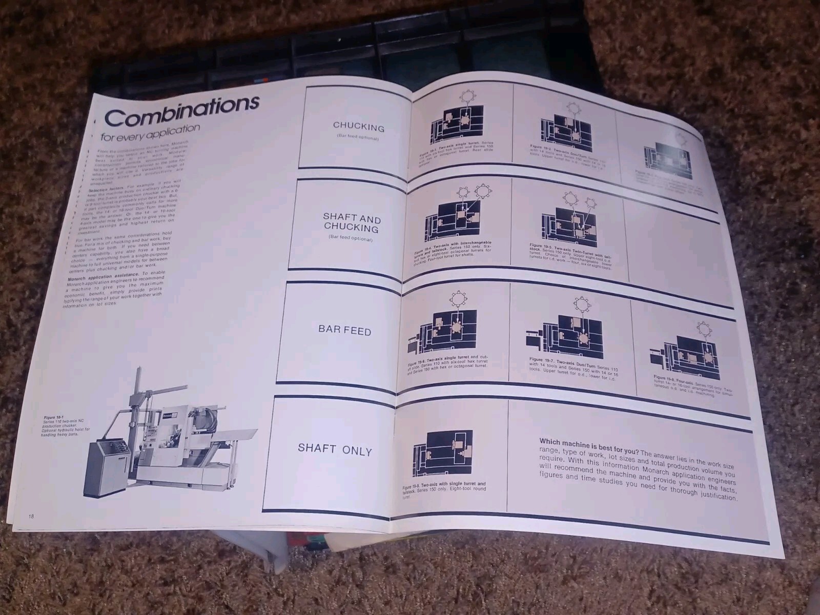 Monarch Machine Tool Co Catalog Bulletin VMC-75 MACHINING CENTER Automation VTG