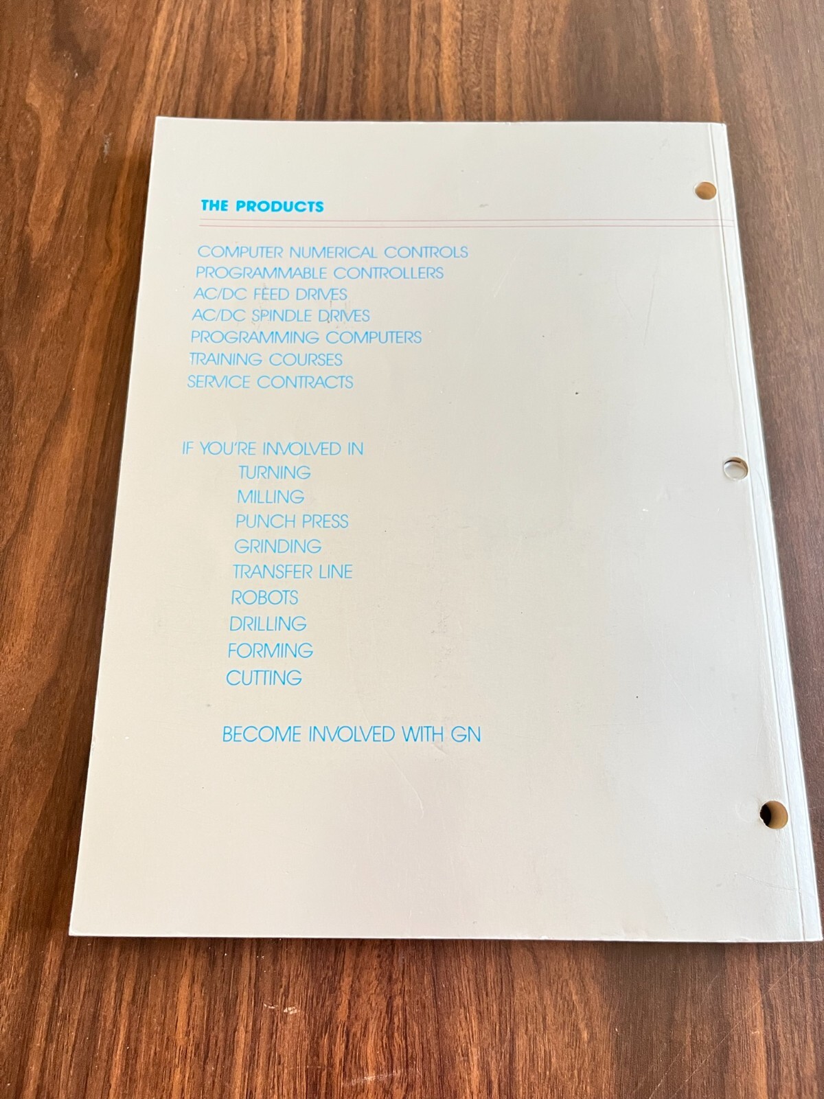 Gen. Numeric DC Main Spindle Drives & Mech. Trans. Elements DA36 Vol 1 Sects 1-5