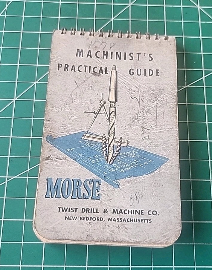 1950 Machinist’s Practical Guide Morse Twist Drill & Machine Co New Bedford p2