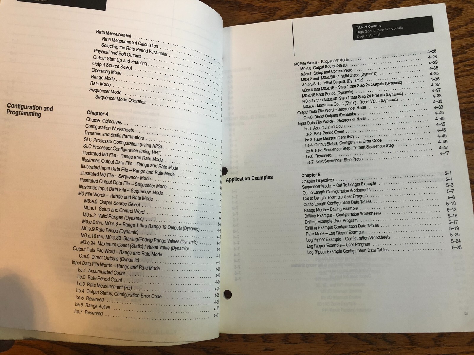 Allen Bradley High Speed Counter Module 1746-HSCE Instruction Manual Parts List