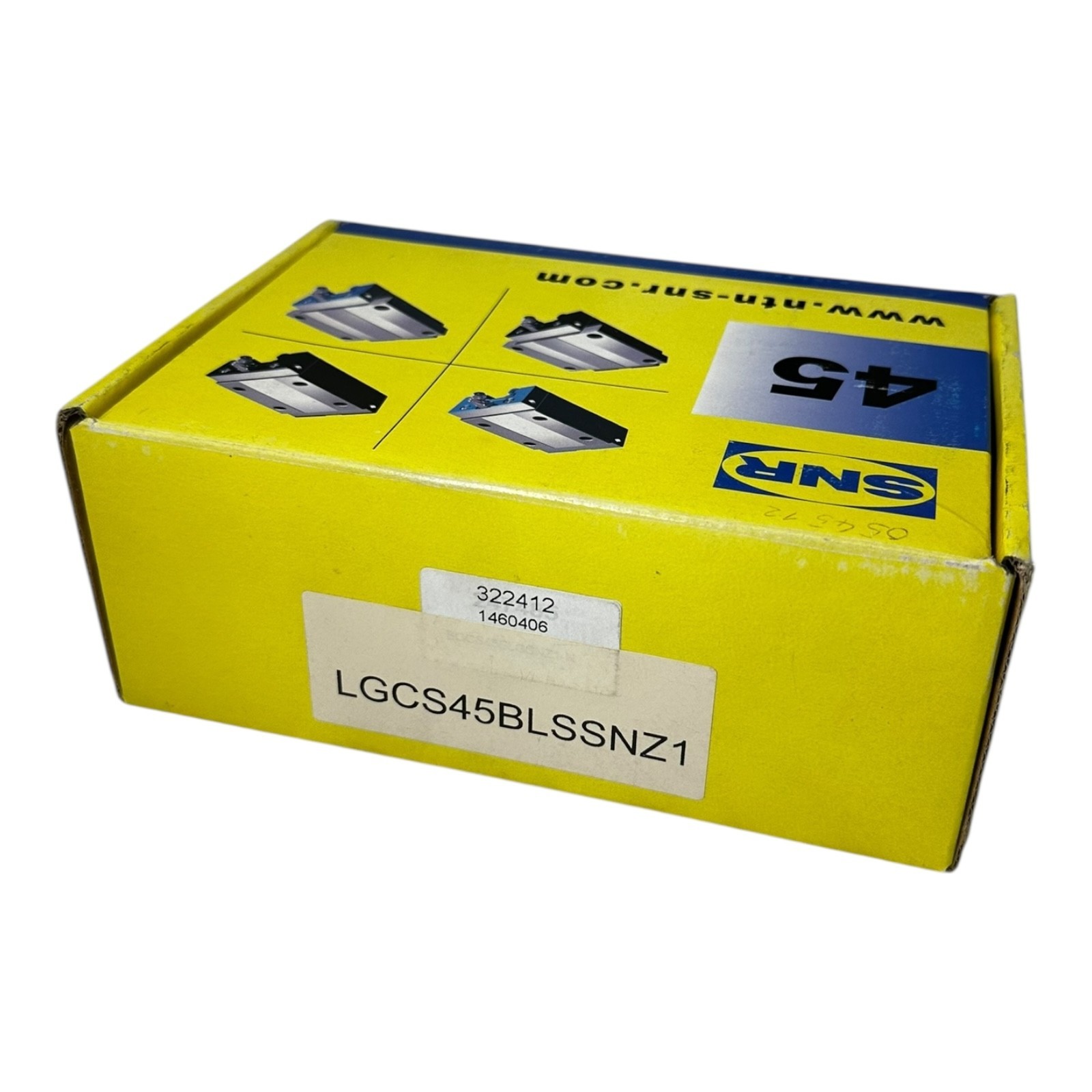 SNR LGCS45BLSSNZ1 Linear Guide Block Guide Carriage Size 45 CNC Bearing