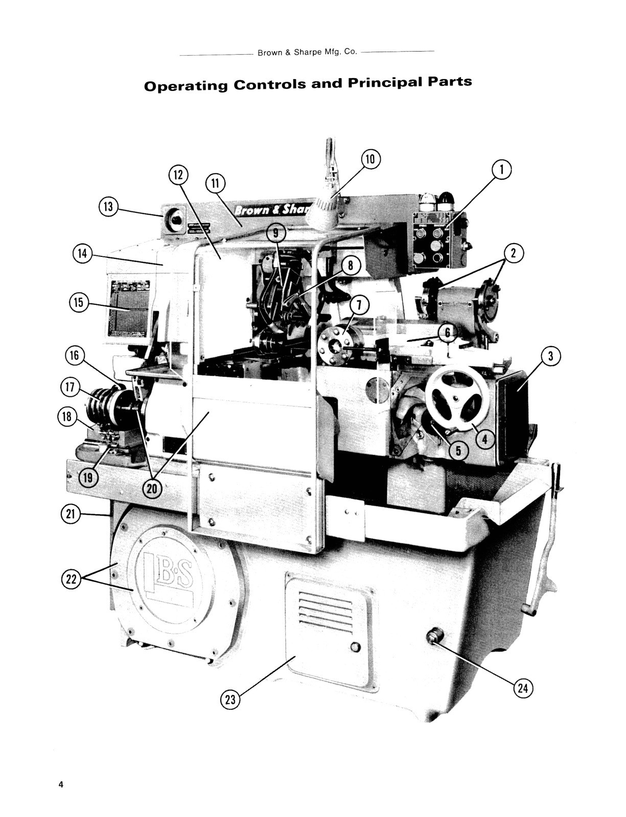 Brown & Sharpe #2  Ultramatic Screw Machine Operation & Maintenance Manual*15