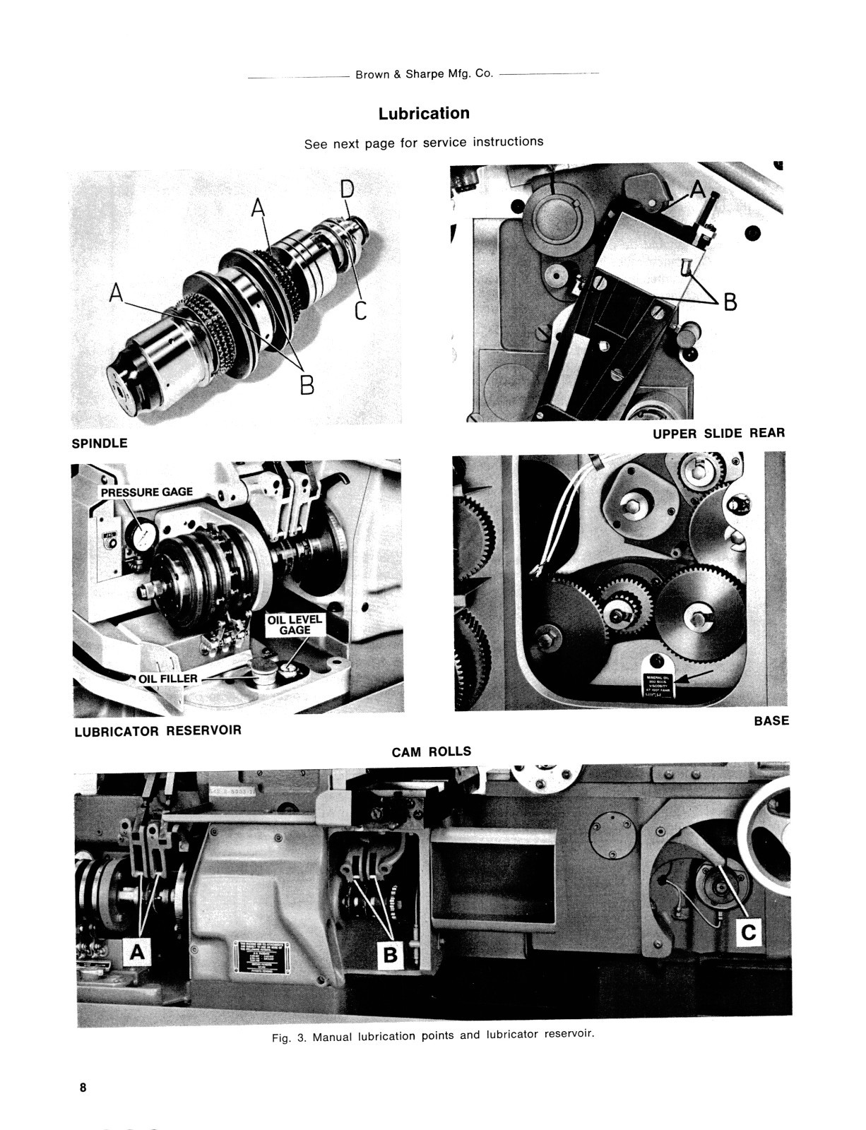 Brown & Sharpe #2  Ultramatic Screw Machine Operation & Maintenance Manual*15