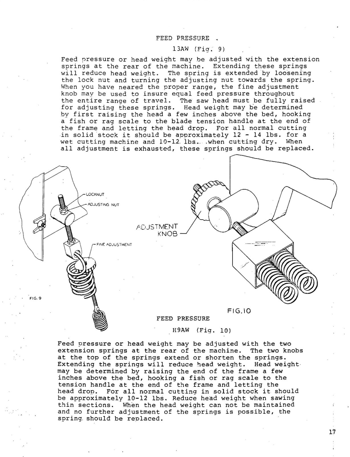 Metal Band Cut-Off Saw Service Manual & Parts List Fits Kalamazoo 7A Series