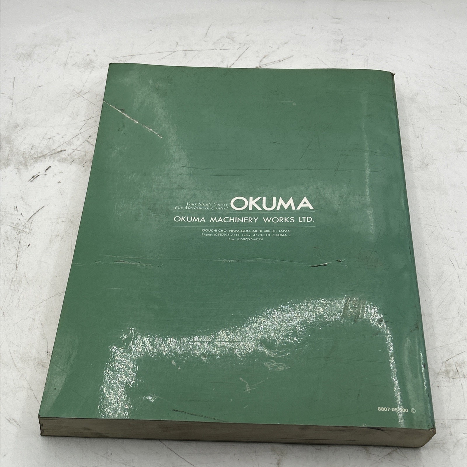 Okuma OSP500L-G OSP5000L-G CNC Systems Programming Manual 7th Edition See Pics