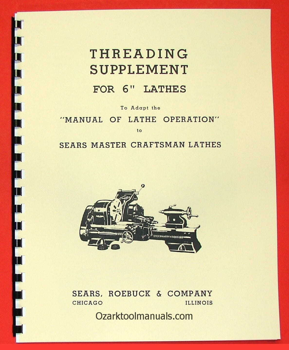 ATLAS/CRAFTSMAN 6″ Metal Lathe Threading Operations Manual 0052